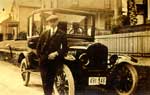 "Autoist" Posing with Car