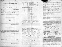 Teacher's Report Side 1