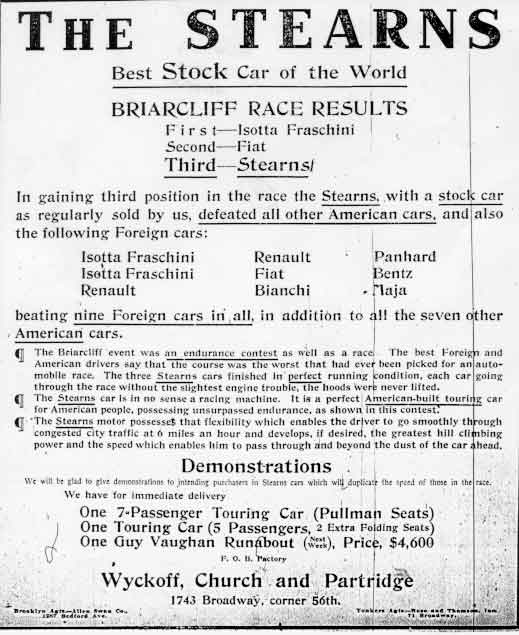 Stearns Ad