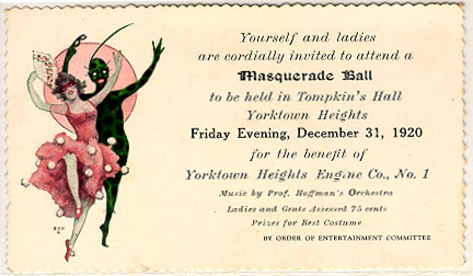 Masquerade Ball Invitation