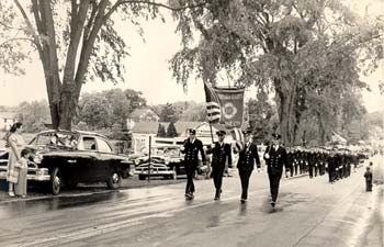 Parading in Full Uniform