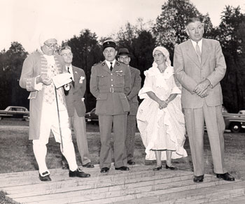 Dedication of Rochambeau Park